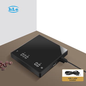 Profession elle 2000g/0,1g Glas wiederauf ladbare Mini-Automatik-Zeitmesser-Waage Espresso waage Digitale Kaffeebohnen waage - Product Image 1