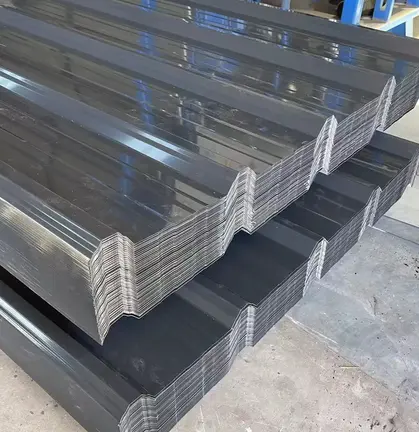 Lamiera di copertura in zinco del pannello isolante in lamiera di acciaio zincato ondulato in metallo intagliato