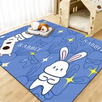 Tapis imperméables anti-urine pour animaux de compagnie en PVC lavable à imprimé animal pour chat et chien pour un usage domestique Nettoyage pratique