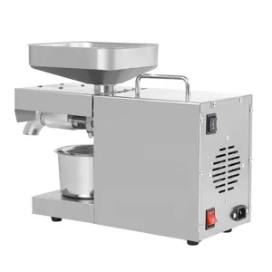 Máquina de prensado de aceite de coco para uso doméstico, mini Extractor de aceite de cacahuete, manual de prensa para la venta