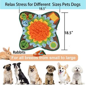 Alfombrillas de Actividad para Mascotas, Antideslizantes, Ecológicas, Interactivas, Naturales, para Entrenamiento de Orina de Cachorros y Alimentación Lenta, Gran Venta del Fabricante - Product Image 5