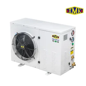 R-404a 1hp unidade de condensador 220v unidade de condensador 60 hz walk in cooler e evaporador unidade de condensador goodman doméstica de 3 toneladas 5hp