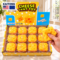KAITONG Jouet sensoriel anti-stress pour les doigts, en forme de fruits et de fromages, en vrac, prêt à être expédié
