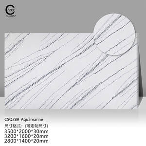 Caxstone với vẻ ngoài của đá cẩm thạch, đó là một lựa chọn lý tưởng cho mặt bàn, đảo, vòi hoa sen của thạch anh khác có sẵn trong các tấm 2cm/3cm - Product Image 3