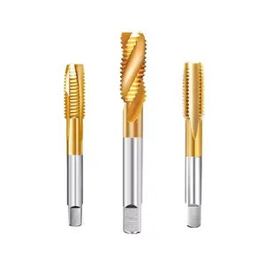 Special M2M3M4M5M6-M20 Tap for Titanium Plating Machine Spiral Tapping with Straight Groove at Tip Product Category Tap & Die