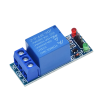 Nouveau module relais unidirectionnel 5V 12V 24V Déclenchement bas niveau Carte d'extension à un relais