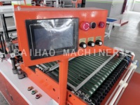 Machine de fabrication de sacs d'emballage en plastique à scellage latéral haute vitesse RF820 avec PLC et moteur