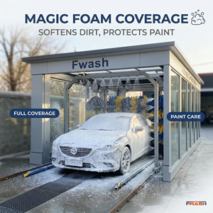Machine de <span class=keywords><strong>lavage</strong></span> de voitures automatique à tunnel de nouvelle technologie pour un nettoyage commercial efficace des véhicules - Product Image 5