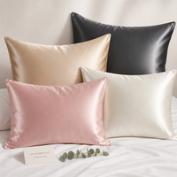 Taie d'oreiller 100% soie de mûrier pure certifiée Oeko-Tex, qualité 6A, pour usage domestique et hôtelier, personnalisable