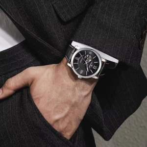 Montre de luxe en or et diamants avec affichage de la date et du jour de la semaine, meilleure montre automatique mécanique de marque pour hommes - Product Image 2