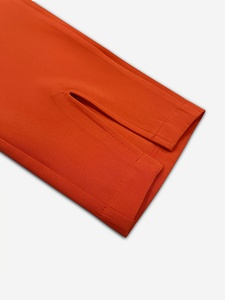 <span class=keywords><strong>Pantalon</strong></span> court d'été uni pour <span class=keywords><strong>femme</strong></span> avec ourlet fendu, idéal pour le bureau, les occasions décontractées et les vacances, coupe droite confortable - Product Image 3