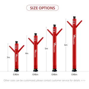 Factory Custom 5m Air Dancer Aufblasbarer Wave Man Tube Man für Party aktionen im Freien Luft gebläse Werbung Schlauchboote - Product Image 2