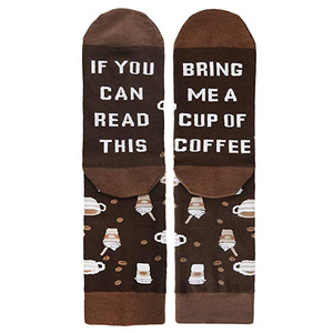 Si Me puede leer <span class=keywords><strong>este</strong></span> traer <span class=keywords><strong>cerveza</strong></span> café tocino Tacos de punto de algodón divertido Calcetines - Product Image 3