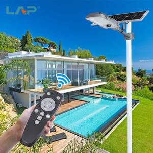 Vuelta de alta calidad a prueba de agua de alta lumen bridgelux ip65 luz solar led de <span class=keywords><strong>calle</strong></span> con cámara - Product Image 5