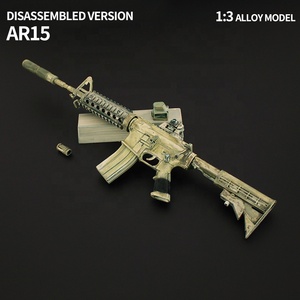 Pistola <span class=keywords><strong>giocattolo</strong></span> in metallo fornitura di fabbrica 1:3 rimovibile Mini pistola <span class=keywords><strong>giocattolo</strong></span> mimetica modello in lega di zinco <span class=keywords><strong>cecchino</strong></span> personalizzato - Product Image 4