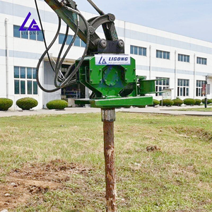 Compattatore idraulico del Driver della pila dell'escavatore potente 5-10Ton con il martello ad alta frequenza di vibrazione - Product Image 3