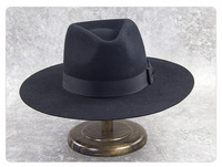 Chapeau Fedora Classique Michael Jackson en Feutre de Laine pour Homme, Tailles Multiples Personnalisées, Grandes Tailles XL, avec Bandeau Anti-Transpiration en PU et Doublure en Satin