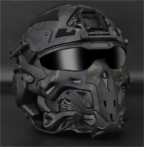 2024 Bán Buôn Ngoài Trời Bảo Vệ Được Xây Dựng Trong Tai Nghe Nhiều Màu Sắc An Toàn Đầy Đủ Mặt Chiến Thuật Mũ Bảo Hiểm - Product Image 2