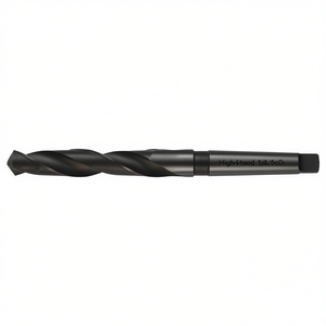 Fervi Tapered Shank Twist <b>Drill</b> <b>Bit</b> 10mm High Speed Steel For Metal Drilling - Product Image 2