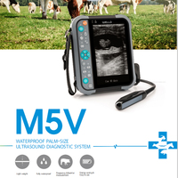 Machine vétérinaire d'ultrason de scanner d'ultrason d'animal de poche pour l'utilisation de chèvre de félin canin de porc bovin équin