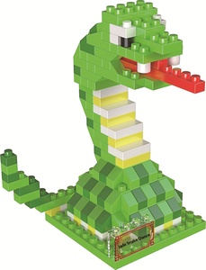 Micro Diamond Nano <strong>Blocks</strong> Small Particle Puzzle Building <strong>Blocks</strong> DIY Toy Plastic Animal Zodiac <strong>Rat</strong> Ox Tiger Rabbit Dragon Set - Product Image 2