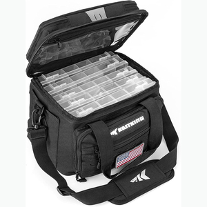 Free sample Fishing Tackle Backpack with Rod Holders & 4 Tackle Boxes, Outdoor Fishing <b>Bag</b> with Waterproof Rain Cover - Product Image 1