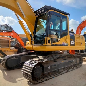Excavatrice sur chenilles japonaise PC220-8 bien entretenue, fiable pour la construction et l'aménagement paysager, équipement de construction de 22 tonnes avec moteur - Product Image 4