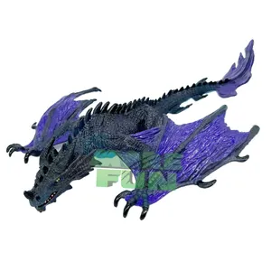 幻想人物人物玩具逼真的龙动作人物，详细的高品质塑料玩具夜猎人龙