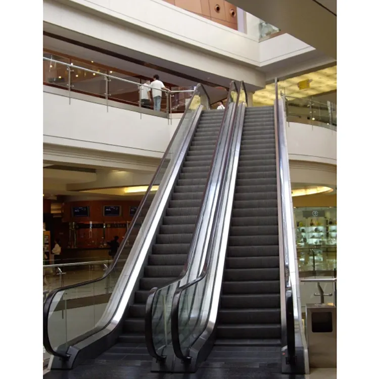 35 градусов 800-1000 мм ступенчатый коммерческий эскалатор для торговых центров и торговых центров