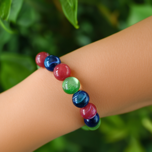 Fashion <b>Beaded</b> <b>Bracelets</b> 316L Stainless Steel PVD <b>Gold</b> Plating Sustainable Resistant Jewelry Accessory - Product Image 3