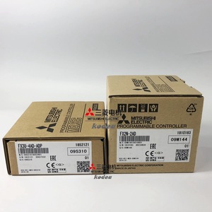 โมดูลอินพุตแบบอนาล็อก Mitsubishi Electric FX3U-4AD 4 I/O ผลิตในญี่ปุ่น ตัวควบคุมแบบตั้งโปรแกรมได้ - Product Image 1
