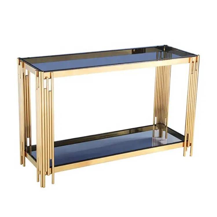 cheap tv gold modern luxury white mirrored stainless steel console table with mirror and table furniture living room luxury