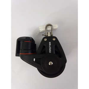 Poulie rotative à trois roues Master BP-0612FE avec roulement à billes, diamètre de roue 60 mm, diamètre de câble 12 mm pour quincaillerie marine - Product Image 2