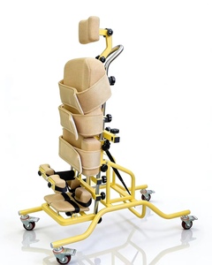 Chaise d'entraînement à la position <span class=keywords><strong>debout</strong></span> pour enfants <span class=keywords><strong>avec</strong></span> roues, exosquelette pour cadre de position <span class=keywords><strong>debout</strong></span> pour la paralysie cérébrale - Product Image 2