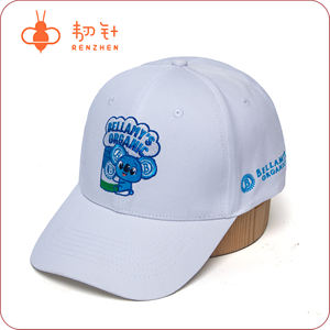 หมวกเบสบอลแบบ 6 แผง ปักลายเสือดาว โลโก้ 100% ผ้าฝ้าย หมวกทรง Dad Hat ปีกโค้ง สไตล์สปอร์ต คุณภาพสูง - Product Image 1