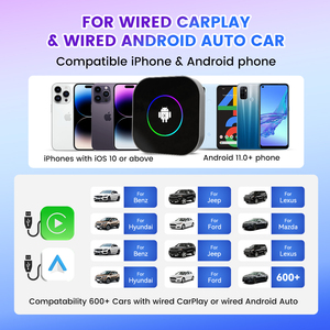 <span class=keywords><strong>New</strong></span> carlin Kit Tbox nhập khẩu chip S2 không dây Android Auto Car USB Carplay ai Box phương tiện truyền thông GPS âm nhạc xe chơi Dongle cho Netflix - Product Image 2