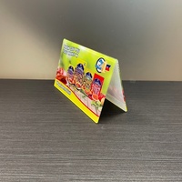 Support de table en acrylique transparent personnalisé pour menu de restaurant et promotion