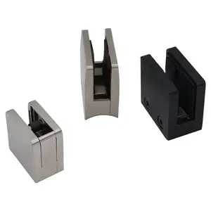 Hot Selling Stainless Steel 304 Balustrade Square Glass Clamp