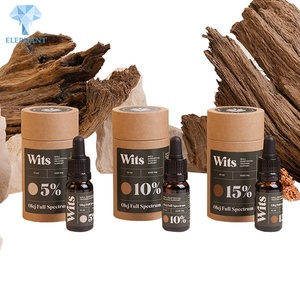 Custom Cardboard Round Tube Cylinder Kraft Essential Tea Oil Packaging Box Round Box - Product Image 1