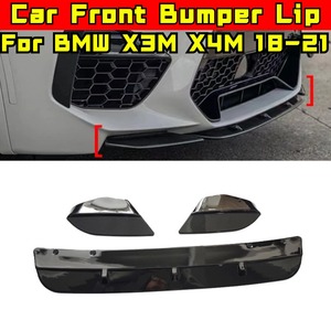 Pour BMW X3M X4M 2018-2021 : Kit Carrosserie Complet (Lame de Pare-chocs Avant, Diffuseur, Protection de Pare-chocs) - Accessoires Auto - Product Image 1