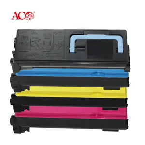 ACO Grosir Kompatibel untuk Kyocera TK554 TK564 TK574 TK584 TK594 TK804 TK809 Warna BK C M Y Toner Cartridge