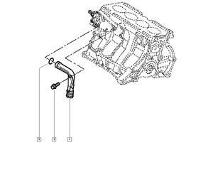 Tubo de Refrigerante de Plástico <span class=keywords><strong>METZGER</strong></span> Compatible con DACIA Logan II RENAULT Clio I 88-15 7700111985 7700111985 7701041348 - Product Image 6