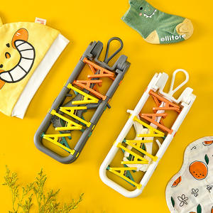 Étendoirs à vêtements coupe-vent pour sécher les chaussettes soutiens-gorge sous-vêtements vêtements de bébé, chapeaux écharpes serviettes pantalons et gants couche - Product Image 3