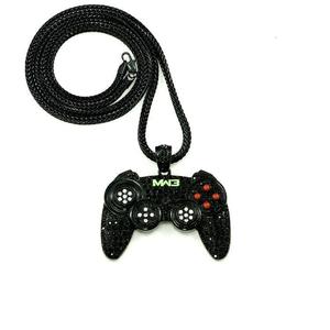 Nuevo Collar con Colgante de Consola de Videojuegos, Diseño Creativo Hiphop, Chapado en Oro, Múltiples Modelos, Joyería de Moda para Hombre - Product Image 4