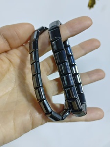 <span class=keywords><strong>Bracciale</strong></span> in <span class=keywords><strong>Ematite</strong></span> per Uomo, Recupera il Tuo Controllo e la Tua Fiducia, Bracciali Elastici per l'Equilibrio Energetico, Gioielli Ispiratori e Regali - Product Image 2