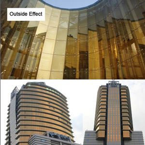 1,52*30m visión unidireccional Protección de <span class=keywords><strong>Privacidad</strong></span> película de construcción espejo plata reflectante casa <span class=keywords><strong>ventanas</strong></span> película decorativa PET - Product Image 5