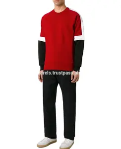 नई स्टाइलिश सस्ते अनुकूलित Sweatshirt के पुरुषों crewneck ऊन सादे स्वेटर पसीने बहु रंग