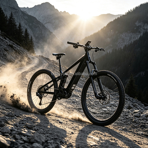 Bicicleta de Montaña CYCTRAC EM6 (3.ª Generación) con Cuadro de Aluminio y Suspensión Completa, Motor Central de 48V15A, Nivel Enduro, Recorrido de 150-160 mm - Product Image 3