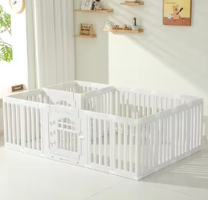 Playpen Hewan Peliharaan Produk Baru <span class=keywords><strong>2026</strong></span> untuk Anjing Kecil dan Sedang, Villa Indoor, Bebas Roda, Dapat Dipindahkan, Plastik Tebal, Desain Hewan - Product Image 2