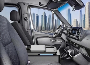 Console centrale réfrigérée avec compresseur pour <span class=keywords><strong>Mercedes</strong></span> Sprinter Caractéristiques Porte-gobelets et lumière ambiante LED - Product Image 6